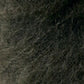 Close-up image of a dense, dark fur texture, showcasing individual strands of hair in various shades of gray and black, resembling the soft and fluffy appearance of Jo Sharp Rare Comfort Kid Mohair by Kingfisher Yarn & Fibre. The fur is uniformly thick.