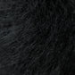 Close-up view of textured black fur, showcasing fine, dense strands and subtle variations in shading, reminiscent of the soft elegance of Kingfisher Yarn & Fibre's Jo Sharp Rare Comfort Kid Mohair.