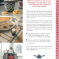 Back cover of "Nordic Hands," a crafting book by Schiffer Publishing Co., featuring coffee cups with knitted cozies and breakfast items on a table. The text highlights the book's content and benefits of Nordic-inspired crafts, celebrating Scandinavian life. A knitted bag with a red and black pattern is displayed at the bottom left.