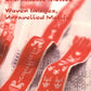 Cover of a book titled "Woven Images, Unraveled Motifs" by Otfried Staudigel, published by Ingram Content. The background showcases a close-up of red woven fabric strips with intricate patterns reminiscent of traditional tablet weaving, laid over graph paper. The text is presented in both English and German.