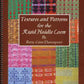 Cover of the book "Textures and Patterns for the Rigid Heddle Loom" by Betty Davenport. The cover showcases an array of fabric swatches with diverse weaving patterns, such as plain weaves, in a variety of colors. The title is prominently displayed on a brown background. This spiral-bound book is ideal for intermediate rigid heddle weavers.