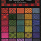 A book cover featuring the title "Weave Structures The Swedish Way - Vol. 1" by Ulla Getzmann, published by Vavstuga LLC. It showcases a grid of 24 colorful, patterned textile squares that highlight intricate examples of Swedish weaving. The subtitle at the bottom reads "Translated and Adapted by Becky Ashenden.