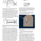 Discover "A Taste of Honiton: Honiton Bobbin Lace Flower Motif to Make eBook" by Long Thread Media, an illustrated guide providing detailed instructions for creating a floral motif using bobbin lace techniques. The guide includes diagrams with directional arrows for each stitch and clear written explanations. It features close-up images of the necessary tools such as needles, thread, and fabric, all organized into numbered steps.