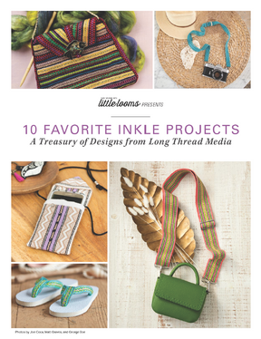 Handwoven Presents: 10 Favorite Inkle Projects: A Treasury of Designs - eBook Printed Copy