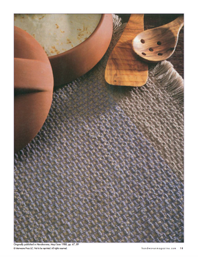 Best of Handwoven, Top Ten Placemats on Four Shafts eBook (Printed version)