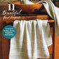 Cover of the Long Thread Media's Handwoven Magazine Jan/Feb 2024, showcasing a delicate handwoven towel draped over a wooden chair. Highlighted titles include "11 Beautiful Bast Projects," "Weave with hemp, linen, banana, and more!," along with articles on health and 800-yard weaving challenges. Plus, bespoke wedding towels.