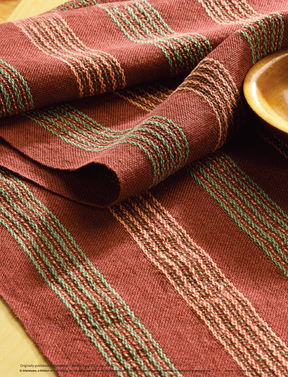 Best of Handwoven, Technicolor Table Runners: 12 Projects on Four and Eight Shafts eBook (Printed version)