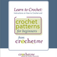 Five Crochet Patterns, Interweave Crochet eBook Printed