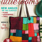 Cover of "Easy Weaving with Little Looms" magazine, Spring 2024 edition by Long Thread Media. Features a colorful patchwork bag showcasing various weaving techniques. Headlines highlight "New Angles on the Classics" including Plaid, Krokbragd, and Twill, along with "Weave a Tiny Tapestry." Contains "18 Projects that Wow!" Delve into Tartan by Rose James and explore innovative rigid heddle weaves.