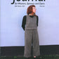 The cover of The Journal for Weavers, Spinners and Dyers UK, Issue 280 (Winter 2021), showcases a person with red hair in a gray and red-striped outfit set against a light purple wall. This edition delves into cloth production and natural dyes. It's available for £6, with the website link included.