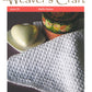 The cover of *Weaver's Craft Issue 29: Waffle Weave* by Plain Tabby Press features a captivating photo of a white waffle weave fabric, a painted tin with a floral design, and a heart-shaped soap on a white dish. The text highlights "Waffle Weave," "Threadings," "Treadlings," and "Edge Finishes"—perfect for your weaving projects. Priced at $8.00.