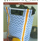 Cover of Weaver's Craft Issue 31: Warp Rep by Plain Tabby Press, featuring a woven basket with a blue, white, and yellow pattern filled with greens and squash. Highlights include "Designing Warp Rep" and "Weft Strips Cut from T-Shirts," showcasing exciting weaving projects. Priced at $8.00.