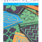 The cover of "Weaver's Craft Issue 21: Double Weave Pick-Up" by Plain Tabby Press features an array of vibrant woven textile samples adorned with geometric and floral patterns in hues of green, purple, orange, and blue. The issue delves into topics such as Double Weave Pick-Up, weaving techniques on a four-shaft loom, and inspiring weaving projects.