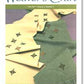 Cover of "Weaver's Craft Issue 9: Easy Inlays," published by Plain Tabby Press. This Fall 2001 issue, Volume 3, Number 1, features woven textile samples with star and flower designs in green, yellow, and beige fabrics created using space-dyed yarn. Text at the bottom reads "Easy Inlays • Scarves with Stars • Gifts with Flowers.