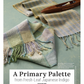 Displayed on a pale green background, woven scarves in muted green, blue, and purple hues with fringed edges are shown alongside a wooden shuttle. The text reads: "Spin Off Presents: Natural Dye Series, Exploring Palettes from Fresh-Leaf Indigo, Madder & Woad" by Long Thread Media.