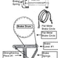 A detailed diagram of the brake drum mechanisms used in a Leclerc Loom is available, illustrating the various labeled parts. This includes the Leclerc Brake Drum for Floor Loom by Leclerc Looms, along with components such as the brake spring, strengthening pieces, turnbuckle, brake lever, brake circle, brake band, and pieces associated with cloth beam pawls and ratchet wheel. This guide is essential for replacing any lost or damaged components.