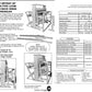 A detailed flyer featuring the "Leclerc New Artisat 8-Shaft Loom with Back Hinge Treadle Kit" from Leclerc Looms. Includes images of the loom, specifications, dimensions, features like the 8-shaft configuration and back hinged treadles, kit options, additional accessories, and contact information for Hickory Yarn.