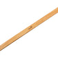 The Kromski Pickup Stick Clear by Kromski North America is a smooth, light brown wooden tool with rounded ends and a small black logo near one end. Despite its potential usefulness among weaving tools, it lacks the usual measuring markings. Featuring a polished finish, it is showcased against a white background.