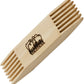 The Schacht Tapestry Beater by Schacht Spindle Co. is a flat, rectangular wooden weaving tool with multiple teeth on each end and a comfortable handle. The center features an engraved logo of three sheep and the word "SCHACHT.