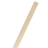 A Schacht Lease Stick, from Schacht Spindle Co., sits angled diagonally on a white background, featuring a drilled hole near the top end.