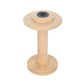 The Ashford Standard Bobbin, crafted by Ashford Handicrafts Limited, is a wooden bobbin with a cylindrical shape and two circular ends, featuring a central hole for threading, showcased on a plain white background.