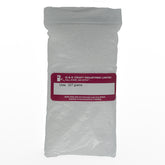 A sealed, clear plastic bag contains a white granular substance labeled "Urea 227 grams" from G & K Craft. Text beneath the label advises keeping the product away from children and handling with extra precautions. Ideal for use in fiber reactive dyes.