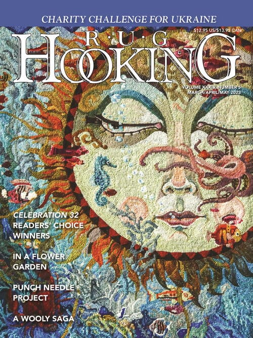 Ampry Publishing Magazines Rug Hooking Magazine Mar/Apr/May 2023