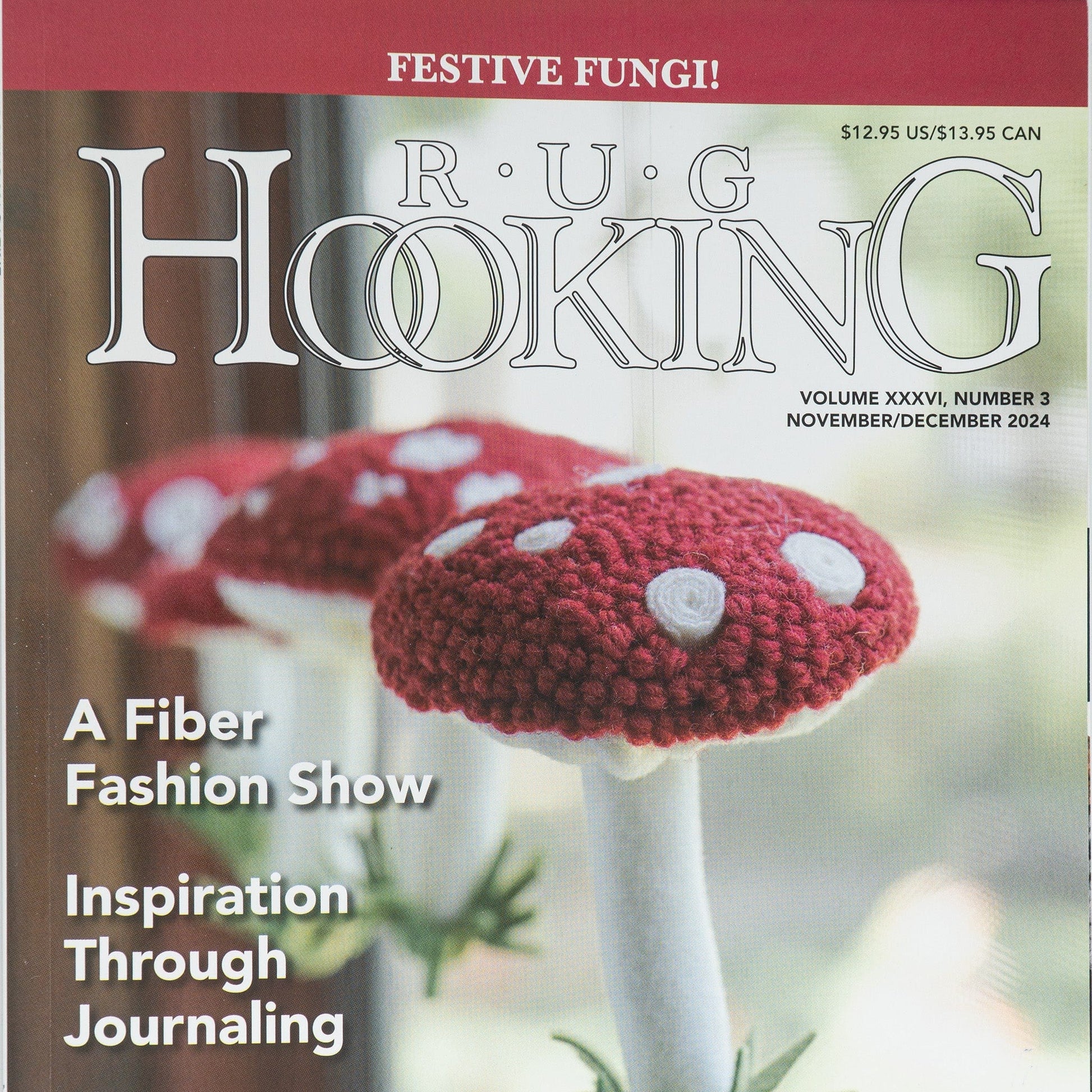 Ampry Publishing Magazines Rug Hooking Magazine, November/December 2024