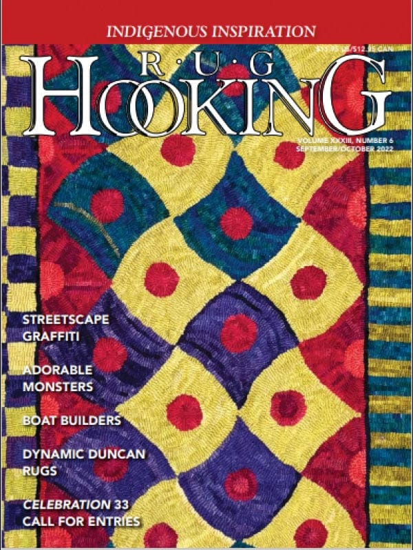 Ampry Publishing Magazines Rug Hooking Magazine Sep/Oct 2022