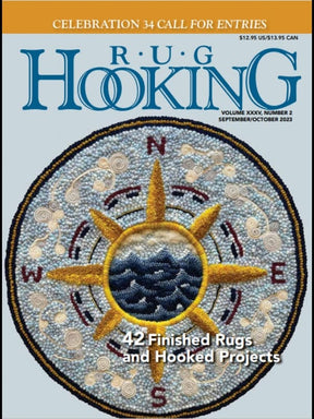 Ampry Publishing Magazines Rug Hooking Magazine, September/October 2023