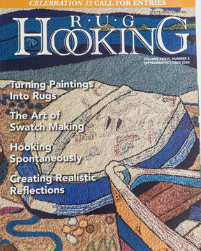 Ampry Publishing Magazines Rug Hooking Magazine, September/October 2024