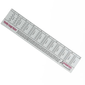 Ann Budd Knits Knitting Gauge Rulers The Ann Budd Stitch Gauge Ruler