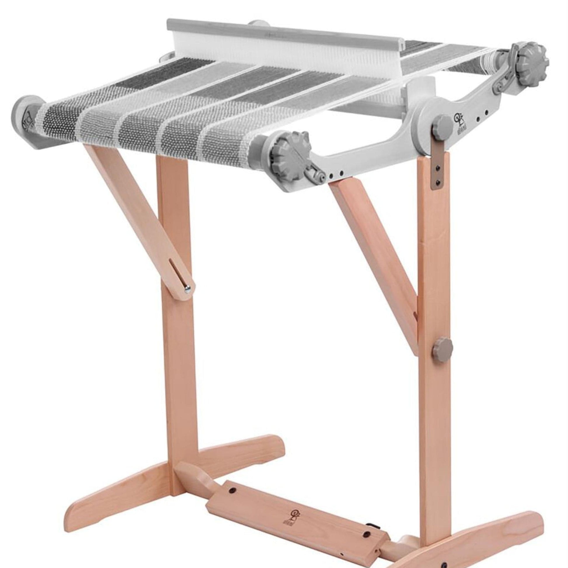 Ashford Handicrafts Limited Rigid Heddle Loom Stands Ashford Knitters Loom Stand, Variable Size with Support Brace