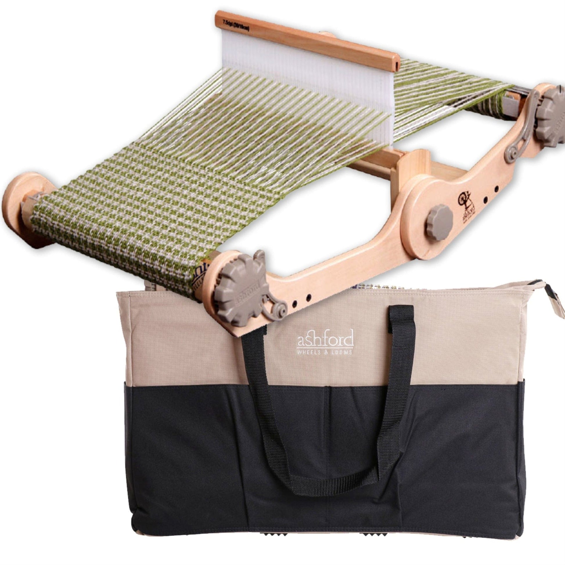 Ashford Handicrafts Limited Rigid Heddle Looms 12" Ashford Rigid Heddle Knitters Loom w/ Bag and 2nd heddle kit