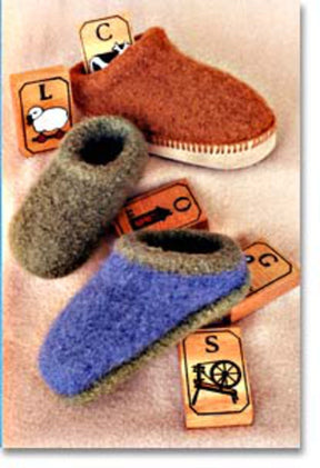 Bryson Distributing, Inc. Print Patterns Child's Felt Clogs