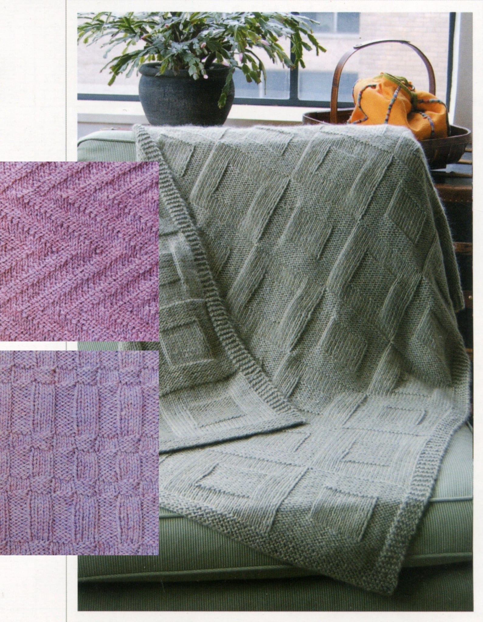 Bryson Distributing, Inc. Print Patterns Reversible Afghan