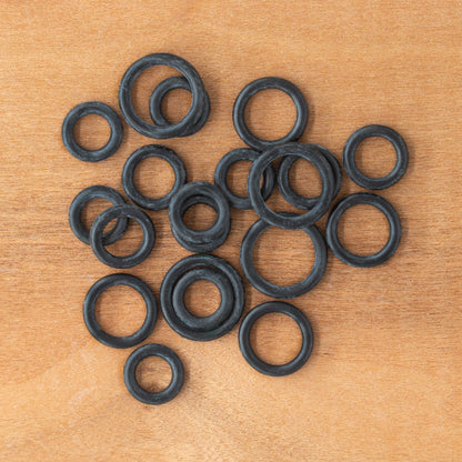 Bryson Distributing, Inc. Stitch Markers Black / Small Bryson Rubber Ring Markers