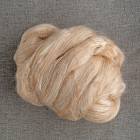 Dashing Mouse Fiber Blends camel/tussah blend Camel Down & Tussah Silk Top (sold by the ounce)