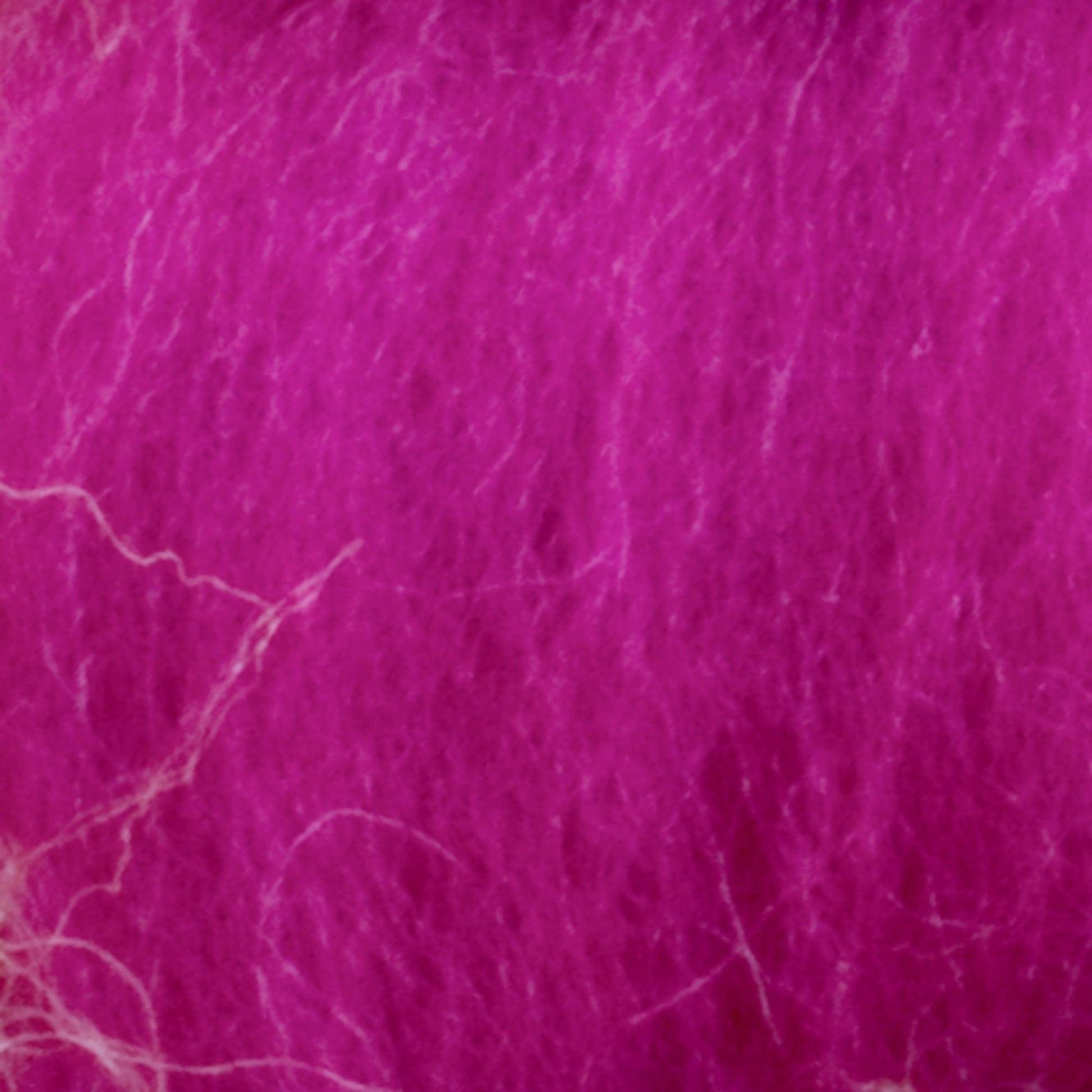 Europa Wools Ltd Dyed Wool Fiber Fuchsia Merino Top Dyed Wool Fiber (sold by the ounce)