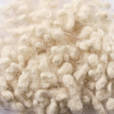 Europa Wools Ltd Undyed Wool Fiber natural Wool Nepps (sold by the ounce)