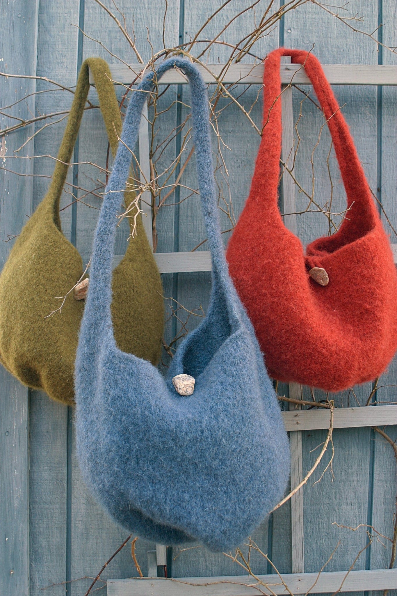 Halcyon Yarn Digital Patterns Halcyon Yarn Felted Knitting Satchel, download