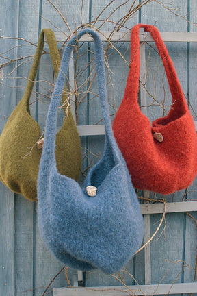 Halcyon Yarn Digital Patterns Halcyon Yarn Felted Knitting Satchel, download