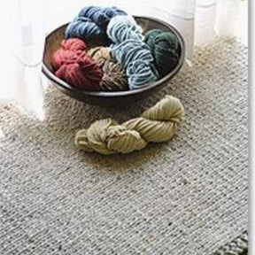 Halcyon Yarn Digital Patterns Knitted Rectangular Rug, download