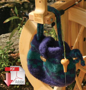 Halcyon Yarn Digital Patterns Spinning or Project Bag, download