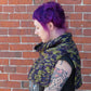 Halcyon Yarn Print Patterns 50,000 Spaceships, Crocheted Ponchette