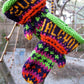 Halcyon Yarn Print Patterns Christmas Mitten Ornament