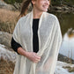 Halcyon Yarn Print Patterns Heirloom Lace Cashmere Wrap