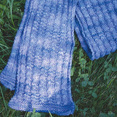 Halcyon Yarn Print Patterns Malabrigo Mock Cable Scarf