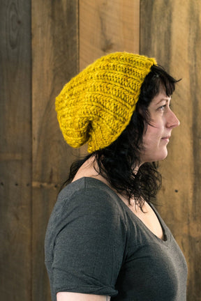 Halcyon Yarn Print Patterns Monolith Hat