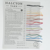 Halcyon Yarn Yarn Sample Cards Bamboo & Tencel Sample Card